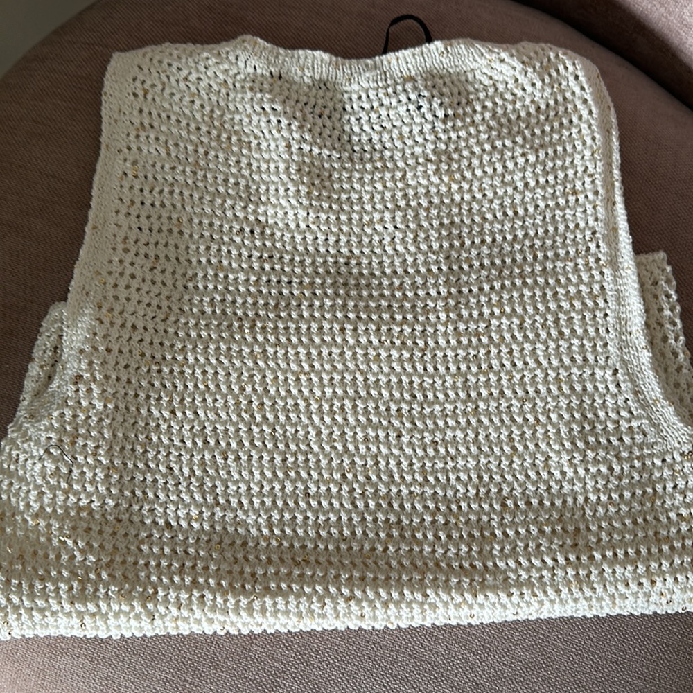 NWT Openwork Knit Top by Mango - Picture 7 of 8